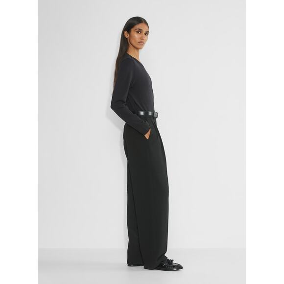 BABATON Aritzia High Waisted Wide Leg Pleated Pants Size 00 - Picture 4 of 9